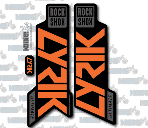 Rock Shox Lyrik Ultimate & Select + Fork Graphics 2020