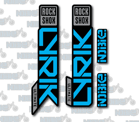 Rock Shox Lyrik Ultimate & Standard Fork Graphics 2023