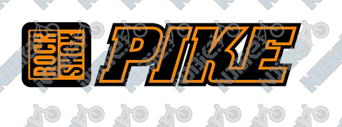 Rock Shox Pike 09 Decals