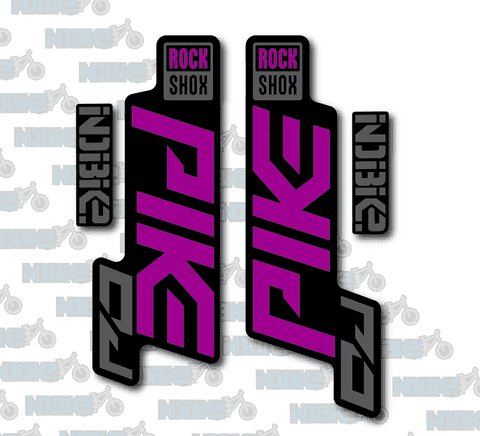 Rock Shox Pike DJ 2019-2020 Fork Graphics