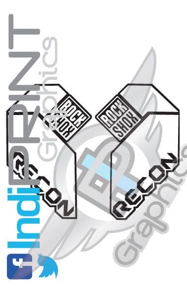 Rock Shox Recon 2011 Decals