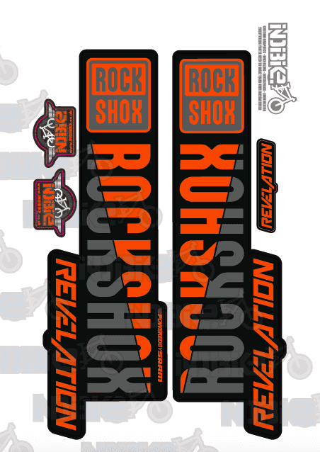 Rock Shox Revelation 2018 Fork Graphcs