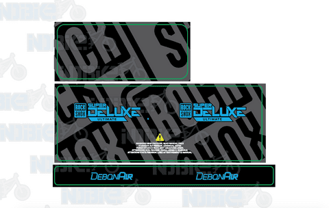 Rock Shox Super Deluxe Select + & Ultimate Shock Graphic