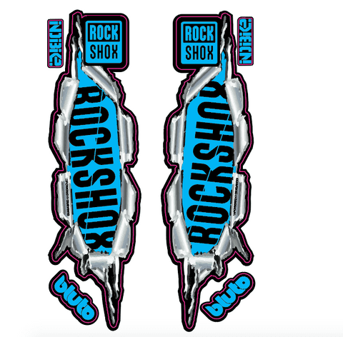Rock Shox Tear Fork Graphics ALL MODELS
