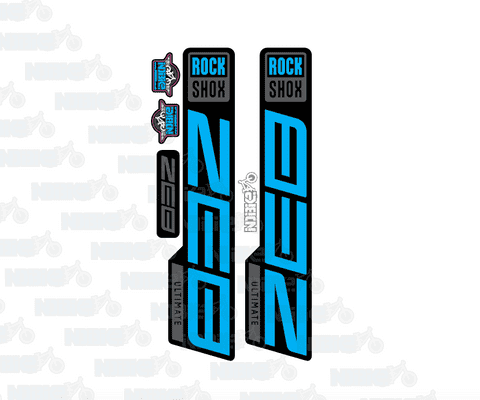 Rock Shox ZEB Select Plus or Ultimate Fork Graphics