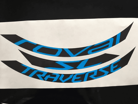 Roval Traverse SL or 38 Rim Decals