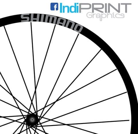 Shimano Rim Decal
