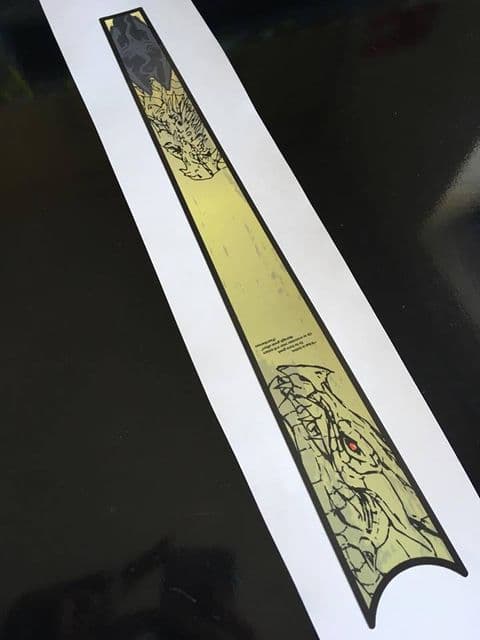 Skyrim Dragon Top Tube Graphic