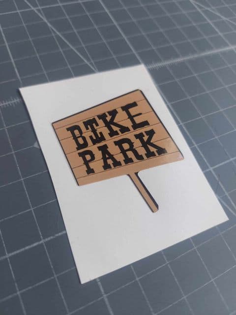 South Park Bike Park Badge Spoof