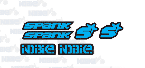 Spank Handlebar Graphic Set