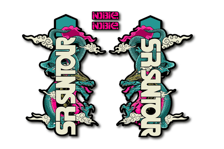 SR Suntour Oriental Dragon Universal Fit Graphics