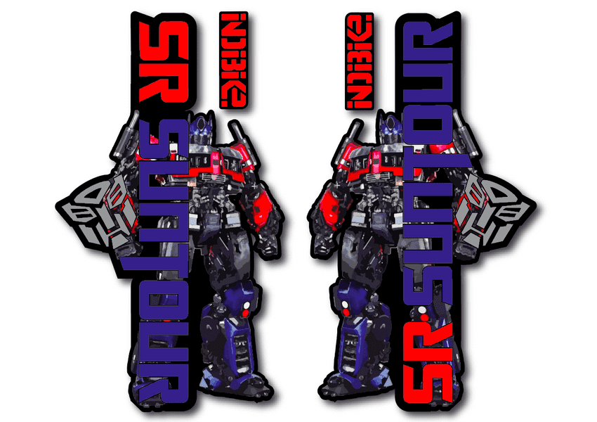 SR Suntour Transformers Optimus Universal Fit Graphics
