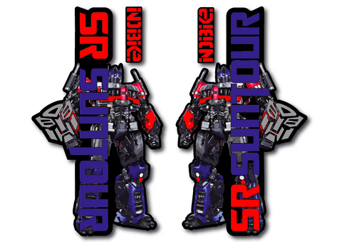 SR Suntour Transformers Optimus Universal Fit Graphics