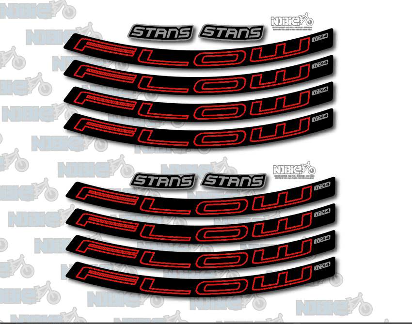 Stand no tubes Flow EX MK4  Rim Graphics