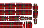 Stewart Red Tartan BikeTattoo Kit