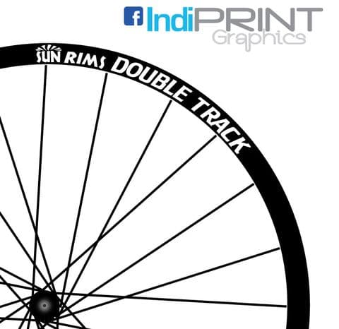 Sun Rims Double Track stickers/decals