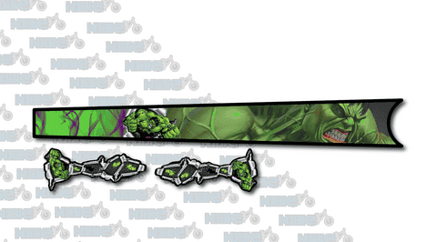 The Hulk mk2 Top Tube Graphic