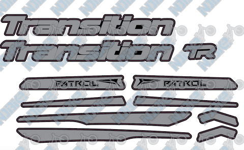 Transition Patrol Decal Kit