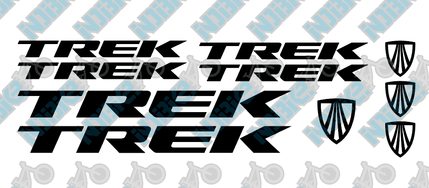 Trek Graphics Trek Frame Decal Set