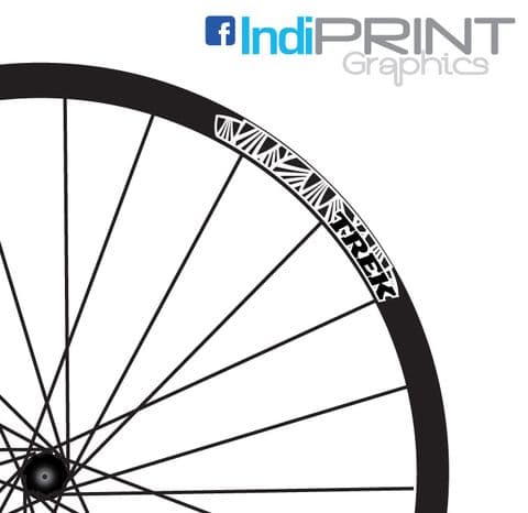 Trek Multi Logo Rim Decal