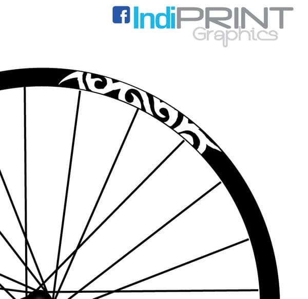 Tribal Segment Rim Decals/Stickers