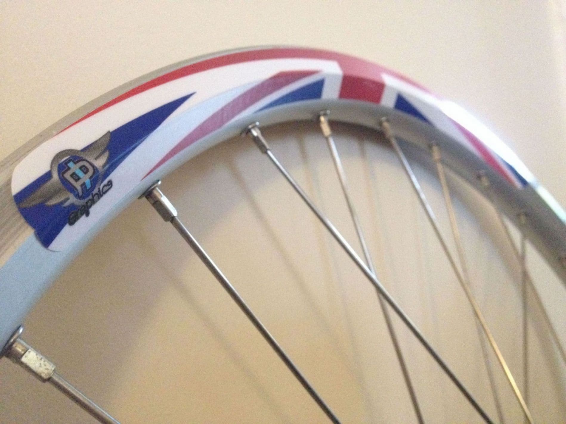 Union Jack Rim Decals 26