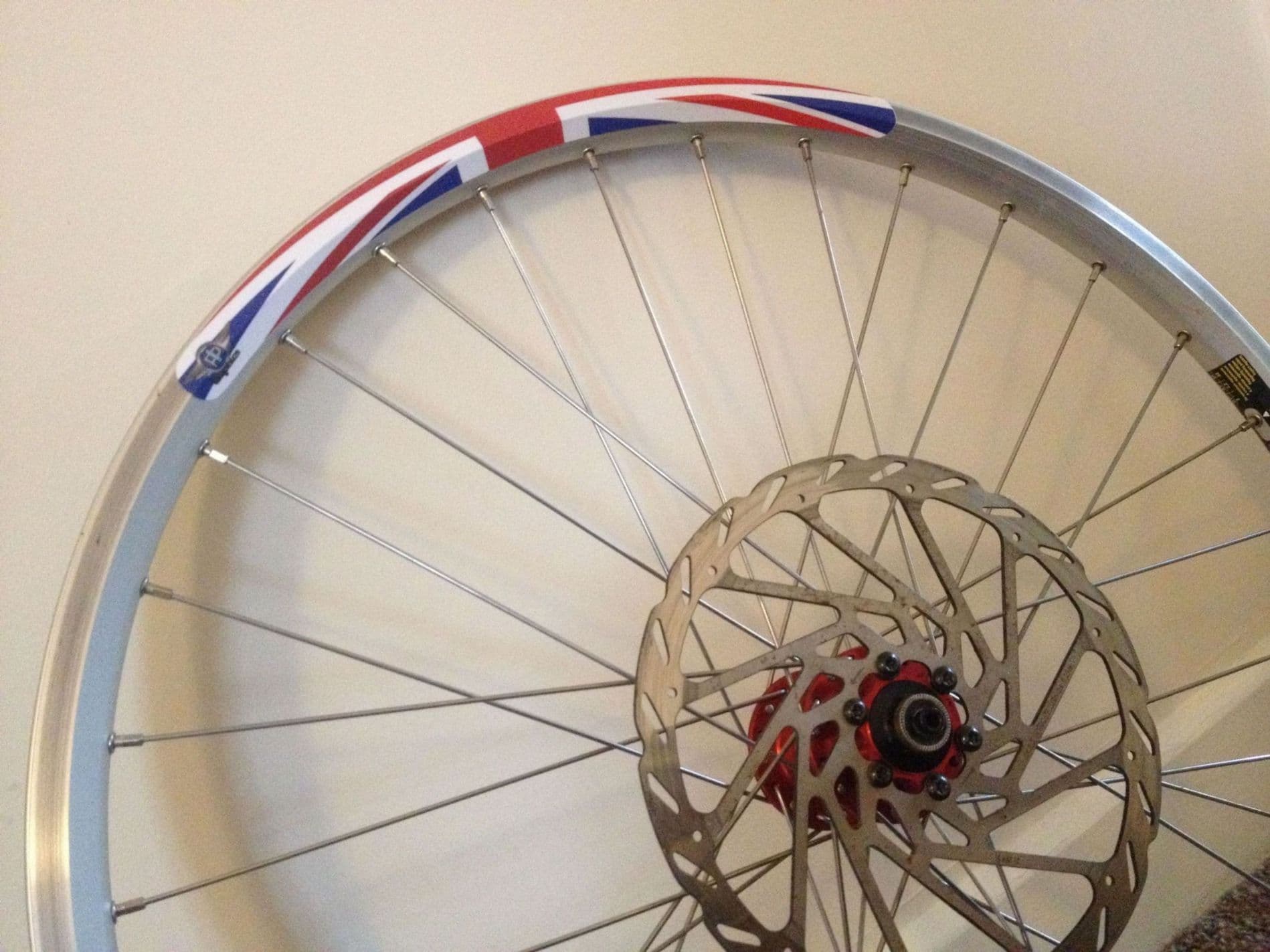 Union Jack Rim Decals 26