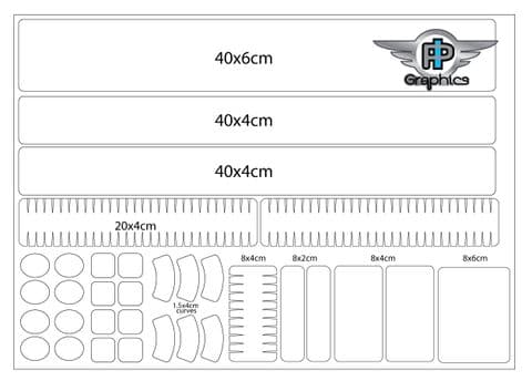 Universal Invisifilm Bike Protection Invsi Film Kit A3