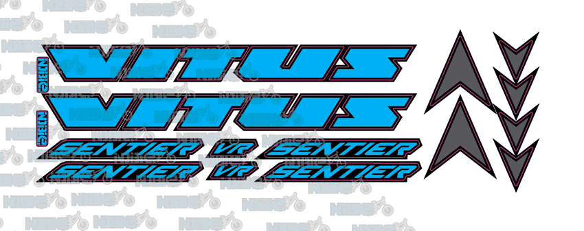 Vitus Sentier Frame Graphic Set