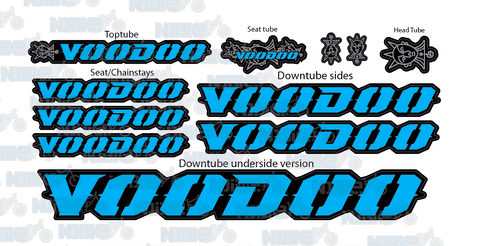 Voodoo Frame Graphic Set