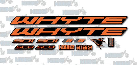 Whyte 901 2020 Cover Up Graphic Set