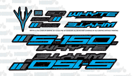Whyte S150 CRS & S 2018 Graphic Set