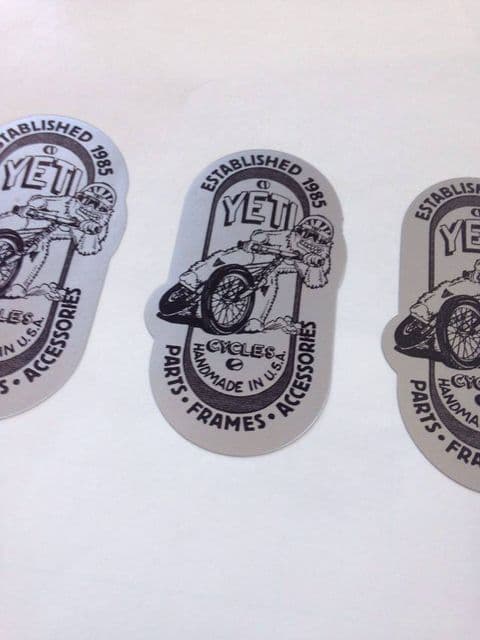 Yeti Headtube Badge