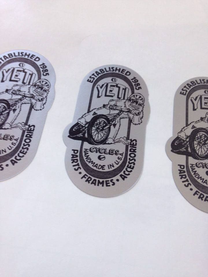 Yeti Headtube Badge