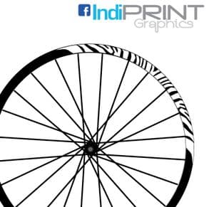 Zebra/Tiger Print Section Rim Decal