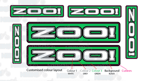 Zoo Trials Bike Graphics