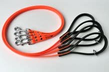 4 x BioThane® Standard Leads - Super Grip Handles - Bundle