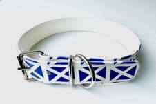 BioThane® Buckle Collar - Scotland Flag