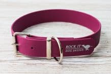 BioThane® Buckle Collar - standard - 45 colours
