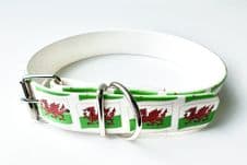BioThane® Buckle Collar - Wales Flag