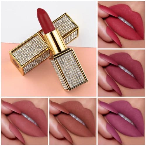 ABeauty Velvet Matte Lipstick – Long-Lasting, Waterproof, Vegan & High Pigment