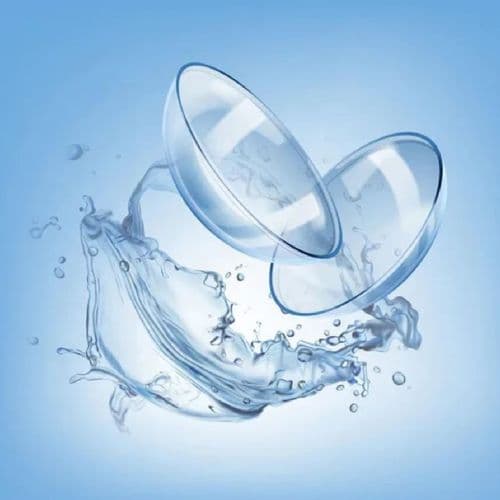 GoodLook Clear Yearly Prescription Contact Lenses – Clear, Daily-Wear Lenses (12 Month Use)