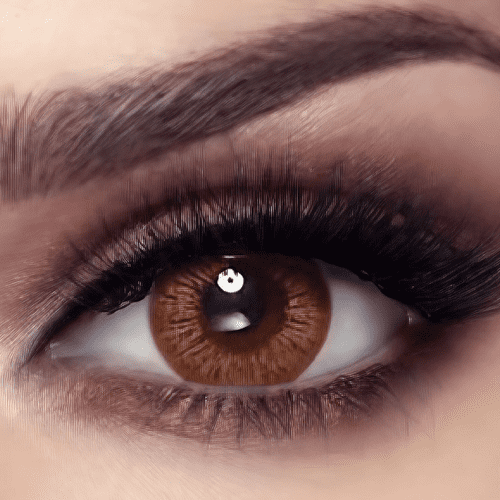 GoodLook Softone Cinnamon Brown Coloured Contact Lenses