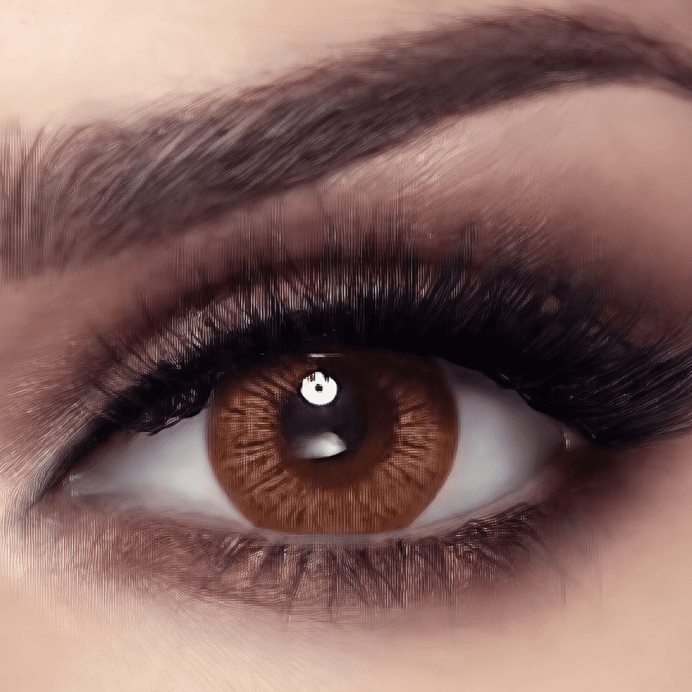 GoodLook Softone Cinnamon Coloured Contact Lenses