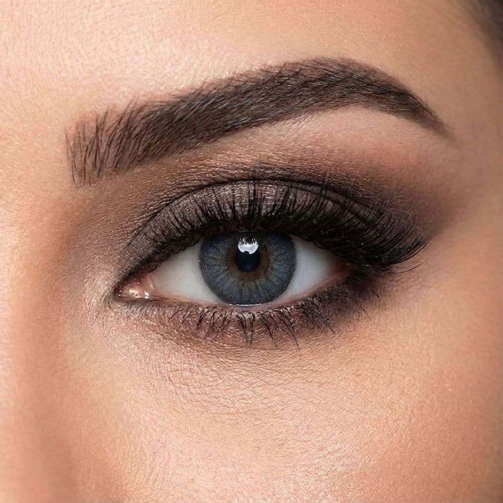 GoodLook Softone Midnight Blue Coloured Yearly Contact Lenses –Limbal Ring, Soft Glam Look