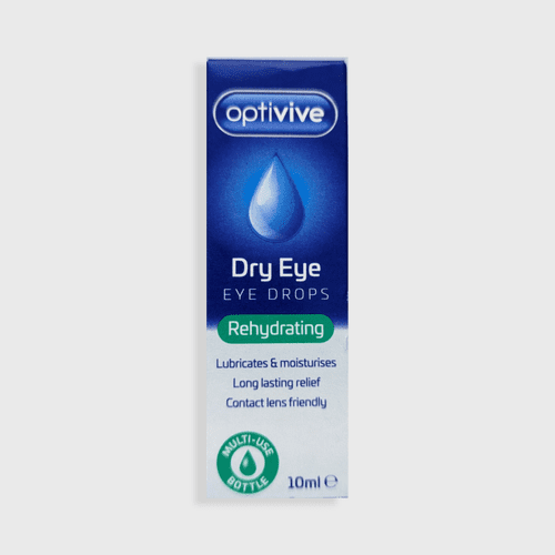 Optivive Rehydrating Dry Eye Drops 10ml - Moisturising and Refreshing
