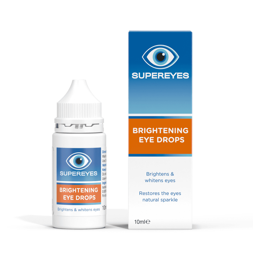Supereyes Brightening Eye Drops 10ml - Brightens & Whitens