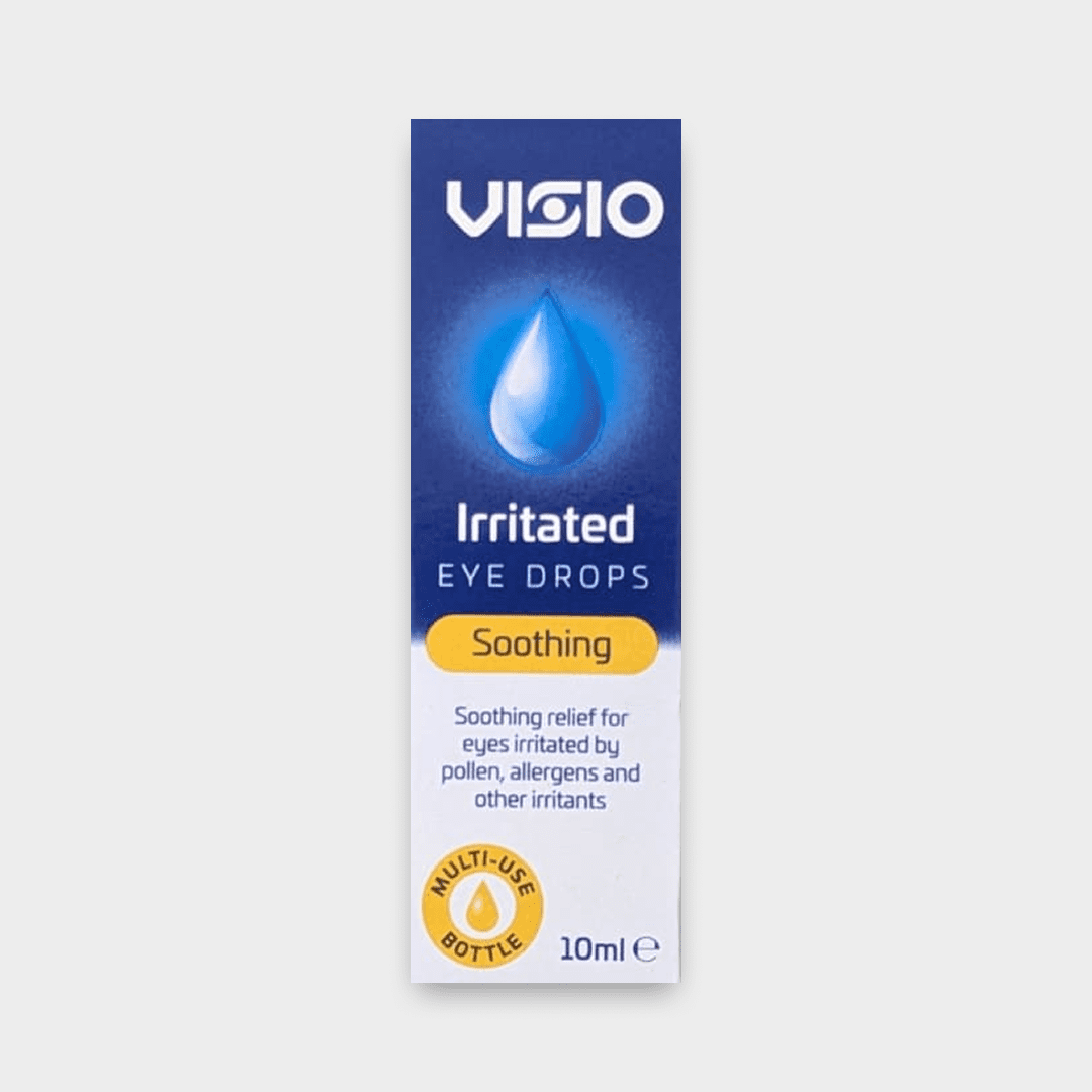 Visio Irritated Eye Soothing Eye Drops 10ml - For Eye Comfort