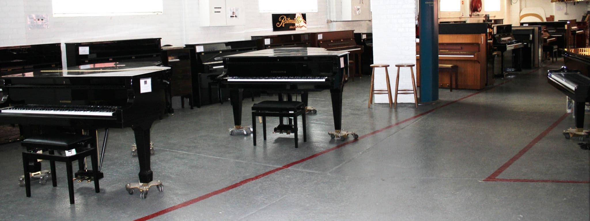 Grand and Upright Pianos to view and play at Morleys 