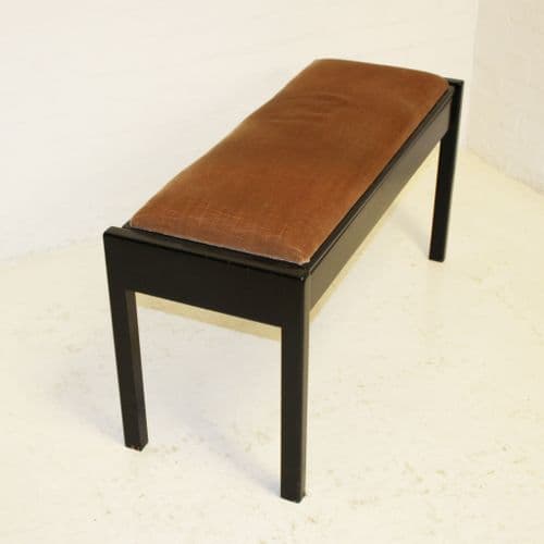 Austin Duet Box Music Stool Black Secondhand